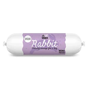 5906638169292 - rabbit (królik) Naturens træningsmagi – 97% ren kaninpølse (90 g) 🐇✨