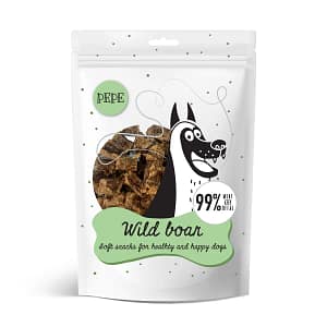 wild boar-5907780109464 🐗 PEPE Vildsvinegodbidder (70 g) – Vild og intens kødsmag! ✨